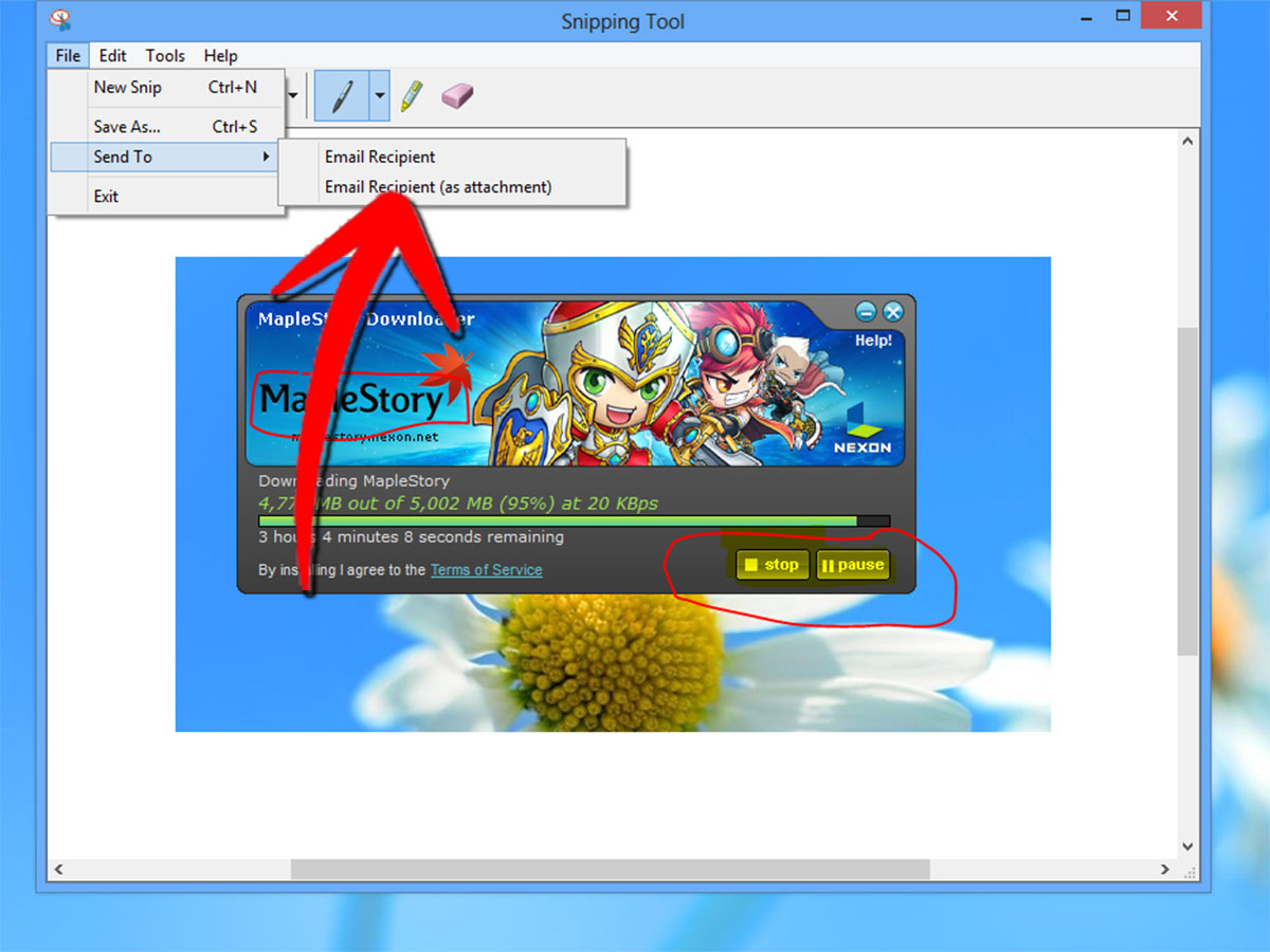 snipping tool windows 7 install
