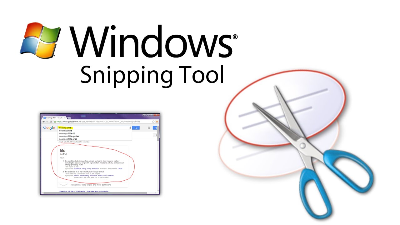 snipping tool windows 7 install